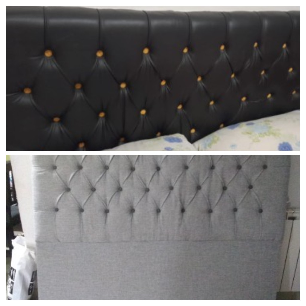 tapizado de respaldo de cama